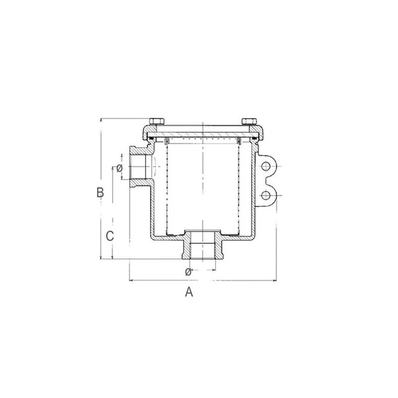 Guidi Filtro Acqua Ionio 3/4 Pollice 1164.3/4