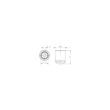 FNI Filtro Olio Mercruiser Yanmar FF672EC