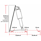 Lenco Correttori D Assetto Std mm 305X457 15008-101