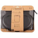 Flextrash 5L Contenitore Rifiuti Pieghevole - Graceful Grey