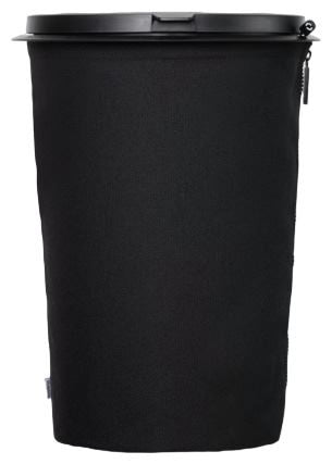 Flextrash 9L Contenitore Rifiuti Pieghevole - Boldly Black
