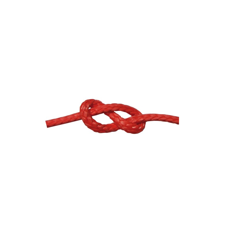 Cavalieri Fulldy Red Diámetro mm 10 Mt 100 Trenza de Muy Alta Tenacidad con 12 Hilos 100% Dyneema 1107.10 ROJO