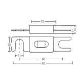 FNI Fusibile Anl 325 Ampere FT2325
