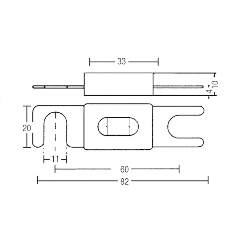 FNI Fusibile Anl 425Amp FT2425