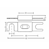 FNI Sicherung Anl 50 Ampere FT2050