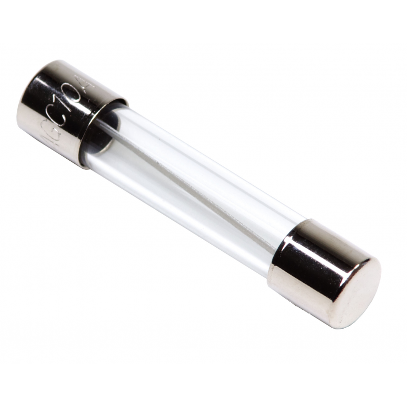 Fusible de vidrio azul marino de 1 A, paquete de 5 piezas 5204-BSS