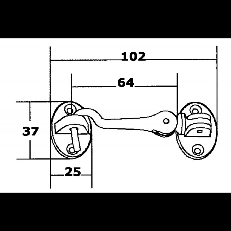 Marine Town Nautica 316 Stainless Steel Double Swivel Hook 9707455