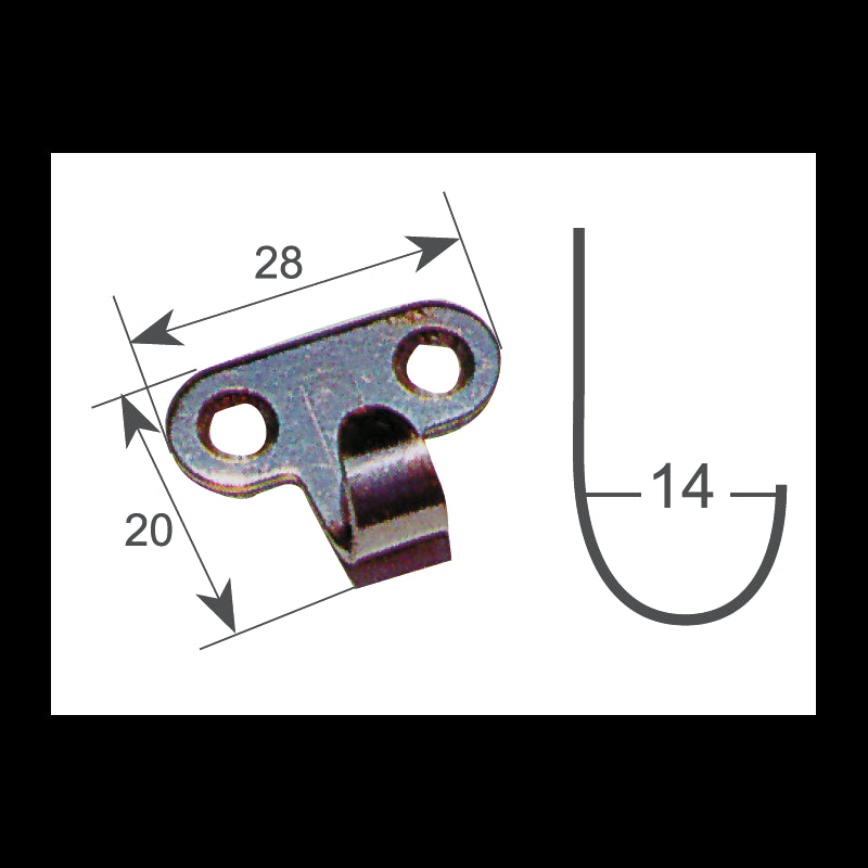 Marine Town Nautica Edelstahlhaken 8623010