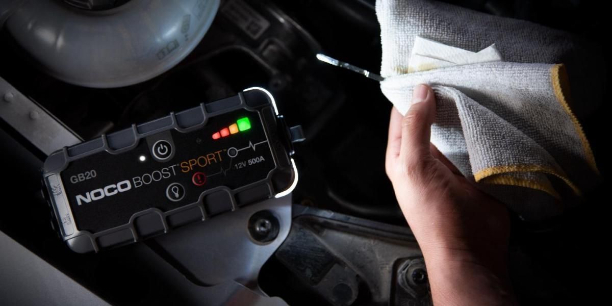 Arrancador de batería de litio NOCO GB20 Boost de 12 V y 500 A