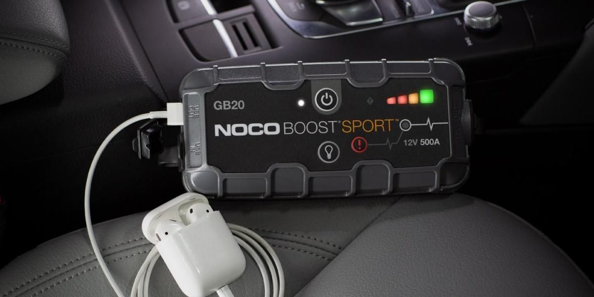 Arrancador de batería de litio NOCO GB20 Boost de 12 V y 500 A