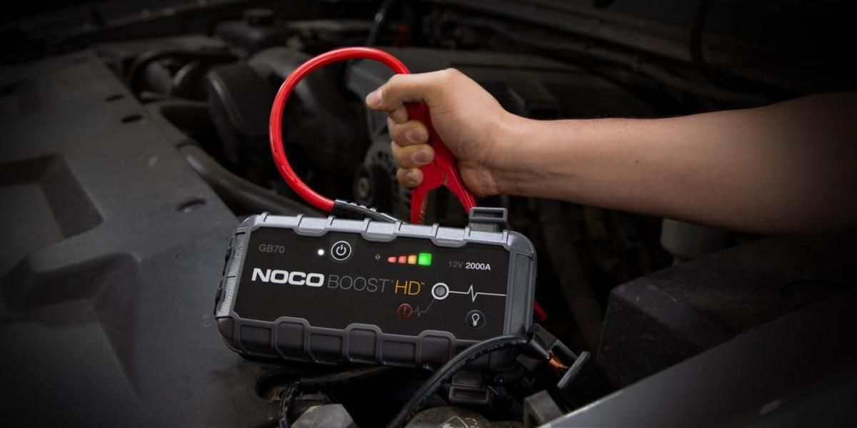Arrancador de batería de litio NOCO GB70 Boost de 12 V y 2000 A