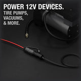 Noco 12V-Steckdose mit Batterieklemmen