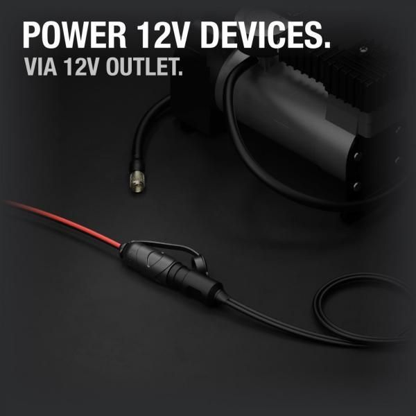 Noco 12ft Car Jump Starter Extension Cable with 12V Plug and Socket