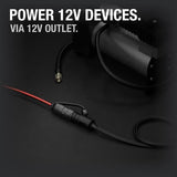Cable de extensión para arrancador de coche Noco de 3,6 m con enchufe y toma de 12 V