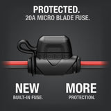 Noco 3,66 m langes Starthilfekabel mit 12-V-Stecker und -Buchse