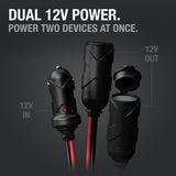 Noco Stecker und Doppelsteckdose 12V