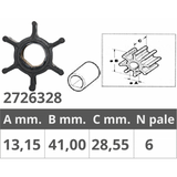 Finnord Impeller Honda 4T 5-7, 5-8-10 PS 500328