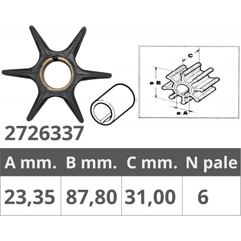 Finnord Girante Honda 4T 75, 90, 115, 130Hp 1998 500337