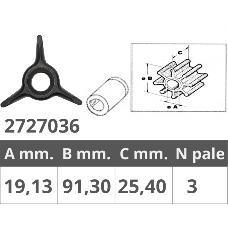 Impulsor Finnord J/E 2T 25(737)-40-50-70-75 500372.C
