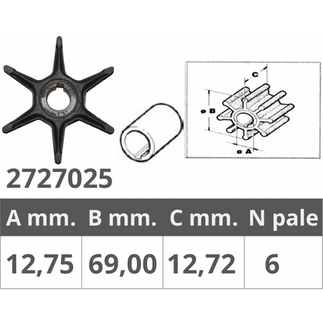 Finnord Girante Johonson/Ev 2T 10-25 Hp 500351