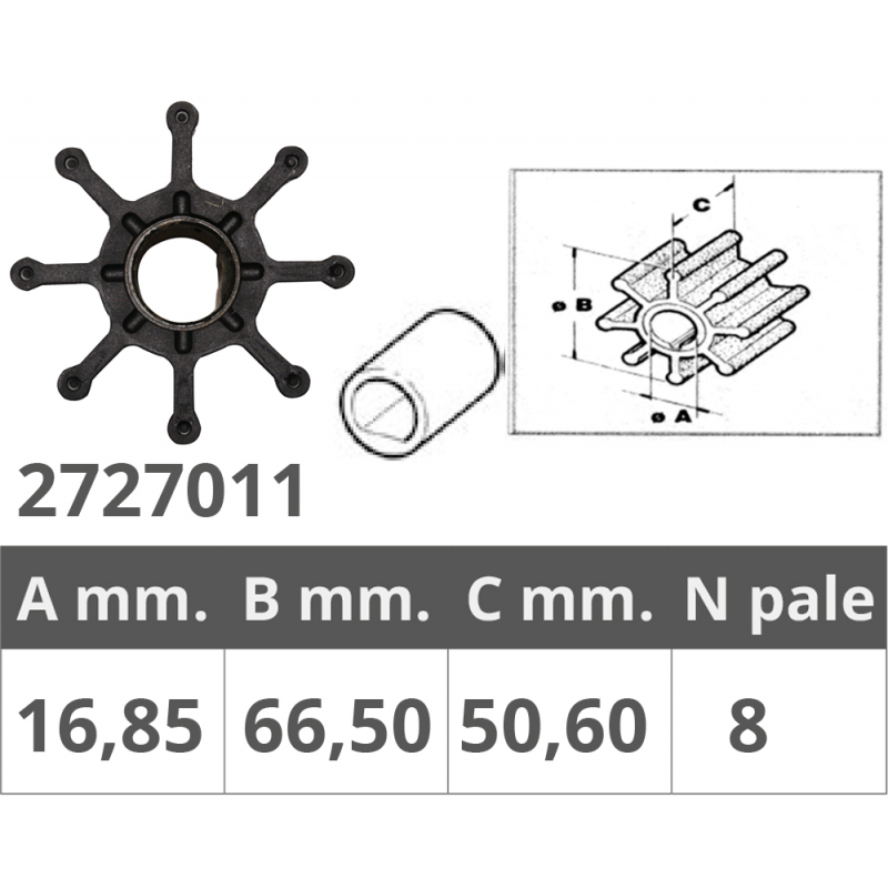 Impulsor Finnord Mercruiser Bravo I-Ii 500109.T
