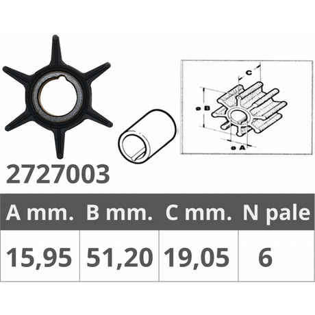 Finnord Girante Mercury 2T 20 Hp 500311.G