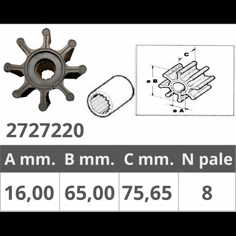 Jabsco Girante Originale Jabsco 17018 0181701891