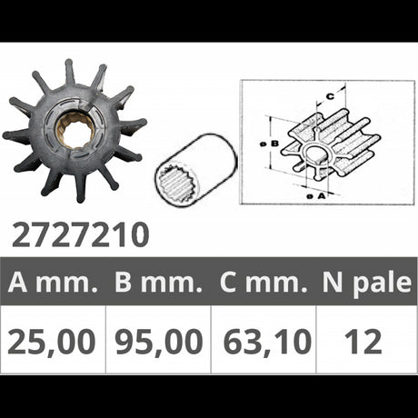 Jabsco Girante Originale Jabsco 17935 0181793501