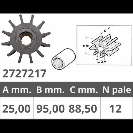 Jabsco Girante Originalejabsco 17936-21676 0181793601