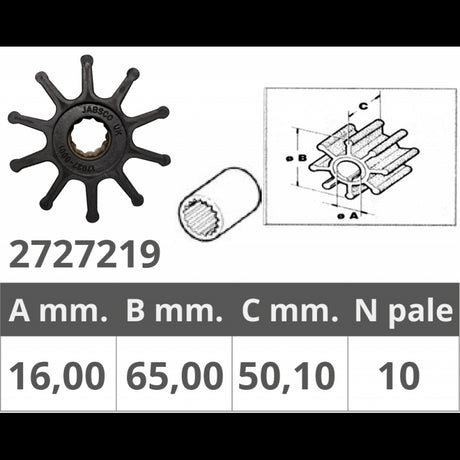 Jabsco Girante Originale Jabsco 17937 0181793701