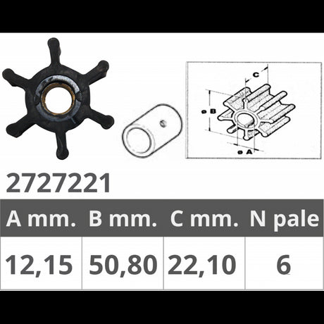 Jabsco Girante Originale Jabsco 653-0001 0180065391