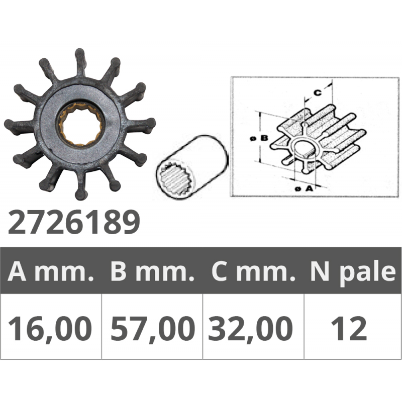 Impulsor Finnord Volvo 21213660/3862567 500189.GT