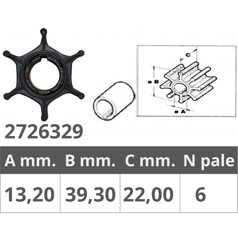 Finnord Girante Suzuki 4T 9, 9-15 Hp 500329