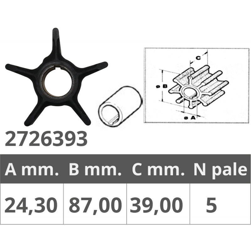 Finnord Laufrad Suzuki 4T Df 200-225-250 500393