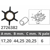 Finnord Impeller Tohatsu 2T 25-30 PS 500382
