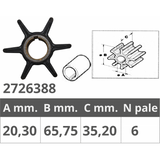 Finnord Impeller Tohatsu 2T 70-90-120-140 PS 500388