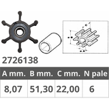 Finnord Girante Jabsco 6303 John 09-824 P 500138