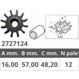 Finnord Girante Jabsco 13554 John 09-812B 500124