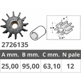 Impulsor Finnord Jabsco 17935 John 09-819B 500135.T