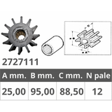 Finnord Impeller Jabsco 17936/ 21676 John 09-814B 500145.GT