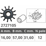 Finnord Impeller Jab 1210-3085-John 09102Bb 500107.GT