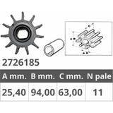 Finnord Impeller Johnson Original Reference 09-838S 500185