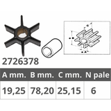Finnord Impeller Mariner/Mercury 2/4T 40/80 PS 500378