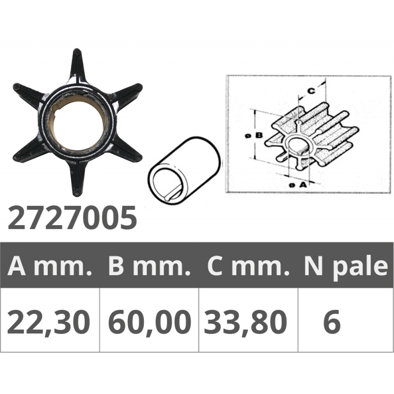 Finnord Girante Mariner/Mercruiser/Mercury 500313.G