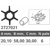 Impulsor Finnord Yamaha 2T 75-85-90 Hp 500323