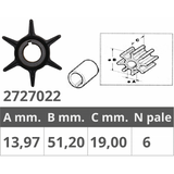 Finnord Girante Yamaha 2T 20-25 Hp 500384