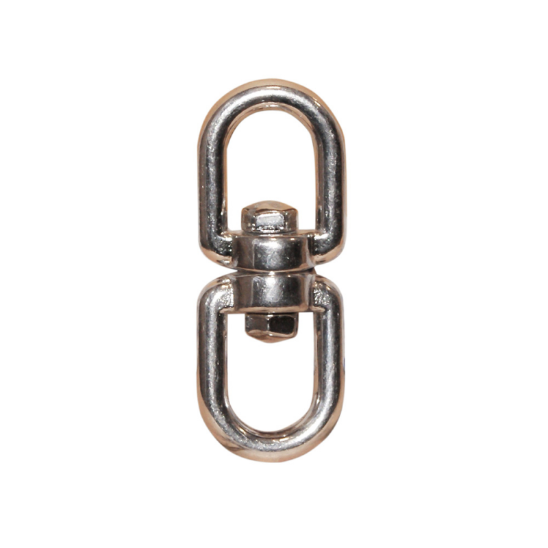 FNI Edelstahl-Augen-zu-Augen-Drehgelenk, Durchmesser 5 mm, S0421-A0005