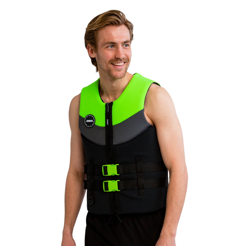 Jobe Sports Giubbotto Salagente Neo Vest Men Lime Tg L 244922004-L