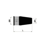 FNI Propeller Shaft Diametro mm 25 14STR25