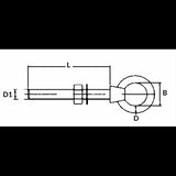 FNI Golfare Inox 316 Diametro mm 6X40 S0812-A06040